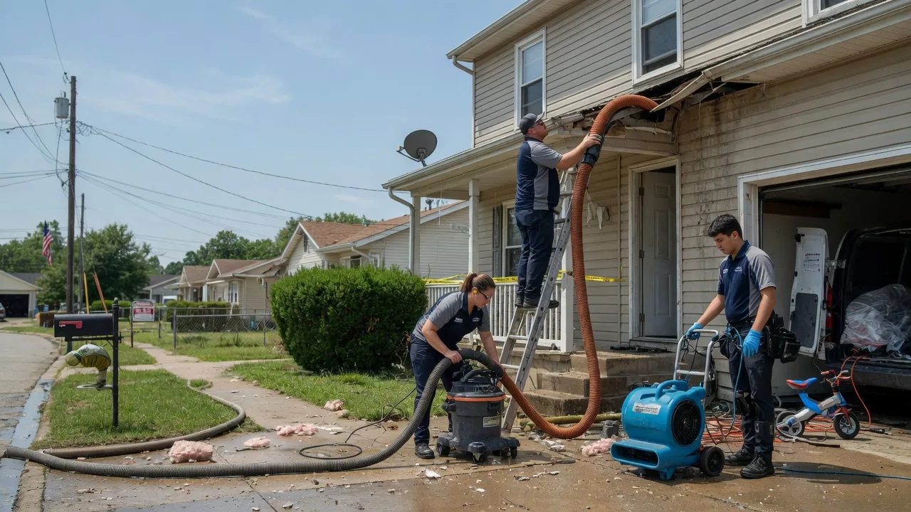 Water Damage Restoration in Centerview, MO near me
